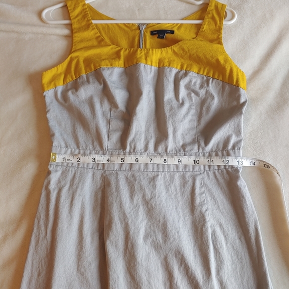 Gap grey and yellow dress - size 4 - Picture 5 of 8